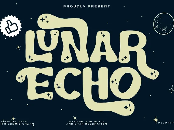 Lunar Echo font