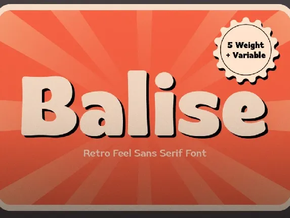 Balise font