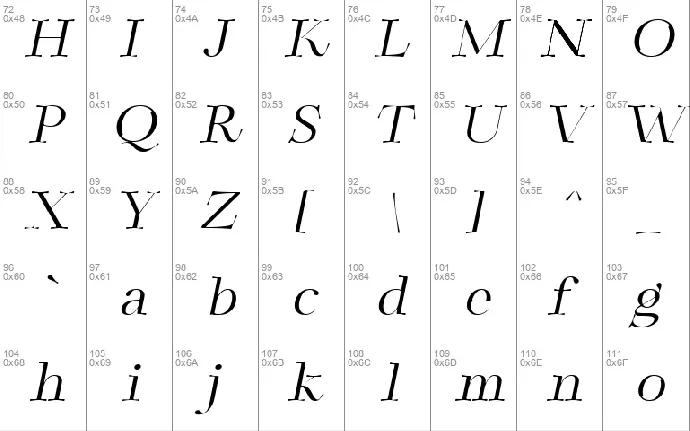 Zt Sigata font