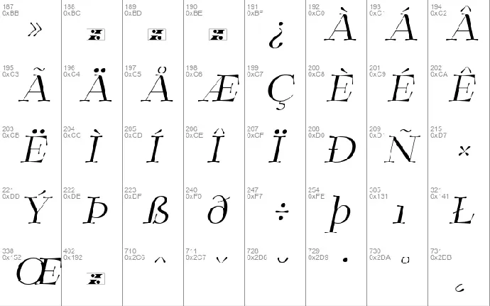 Zt Sigata font