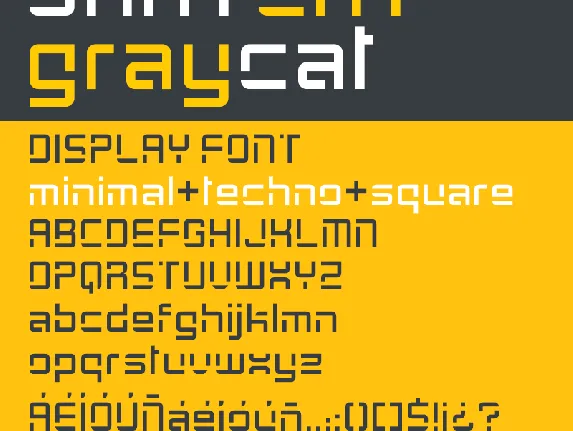 GrayCat font