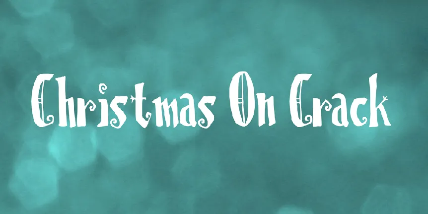 Christmas On Crack font