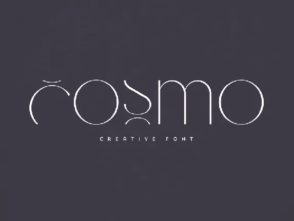 Cosmo font