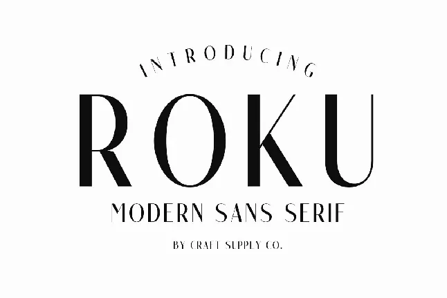 Roku font