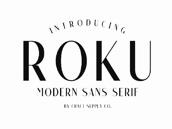 Roku font