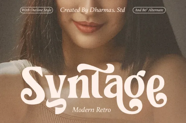 Syntage font