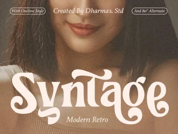 Syntage font