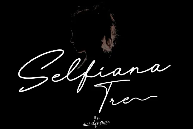 Selfiana Tre Script font