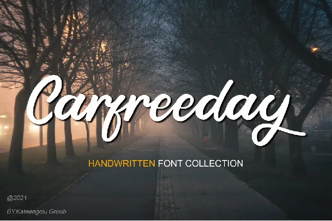 Carfreeday font