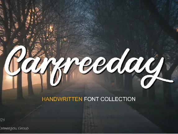 Carfreeday font