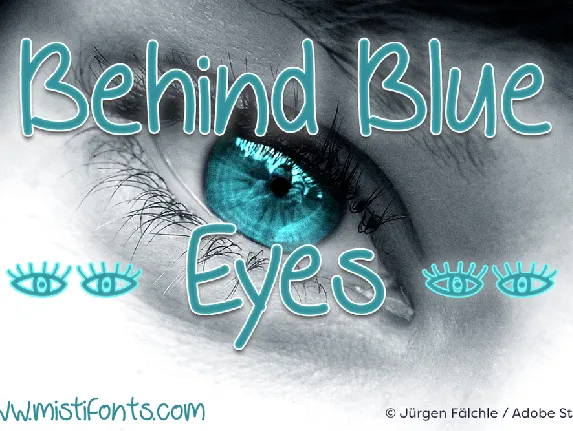 Behind Blue Eyes font