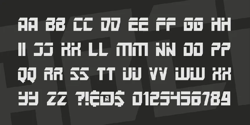 Mars Police font