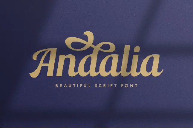 Andalia font