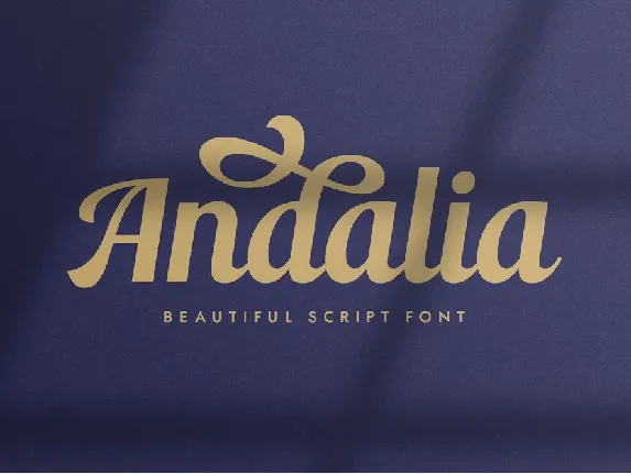 Andalia font