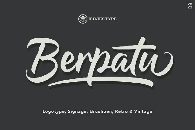 Berpatu font