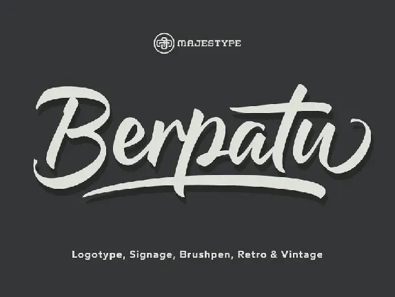 Berpatu font