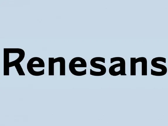 Renesans font