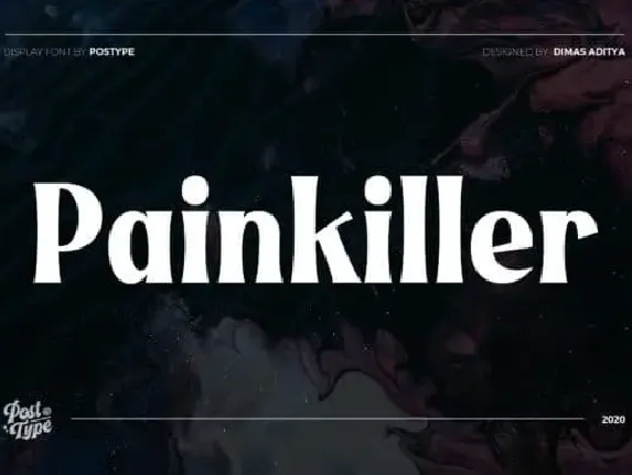 Painkiller Display font