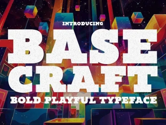 Base Craft font