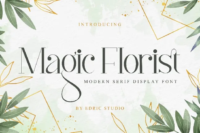 Magic Florist font