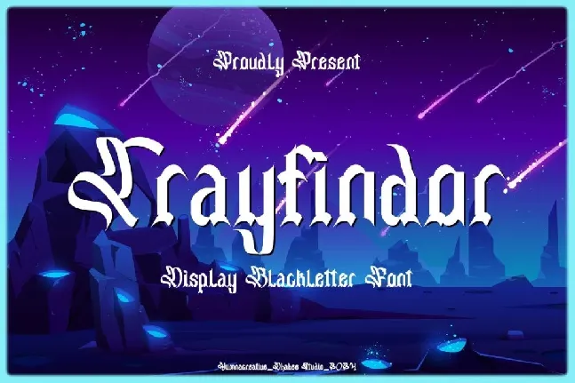 Trayfindor font