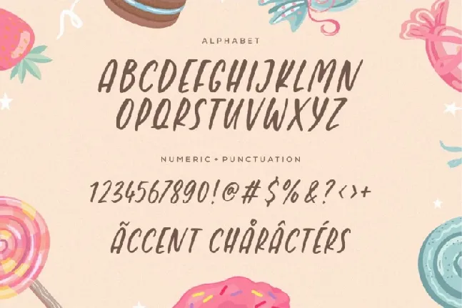 Candyland Typeface font