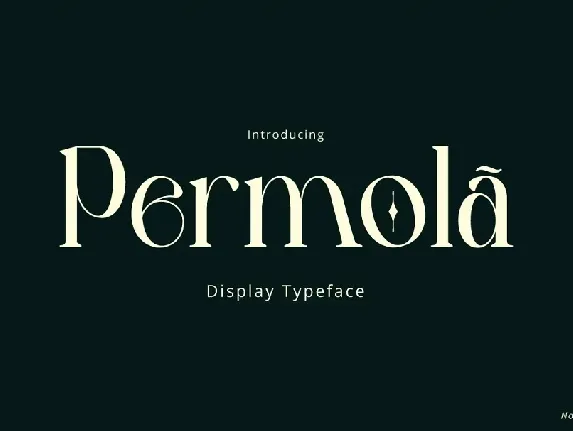 Permola font