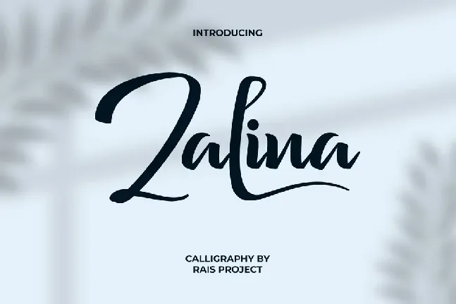 Zalina font