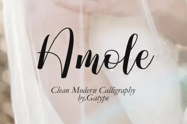 Amole font