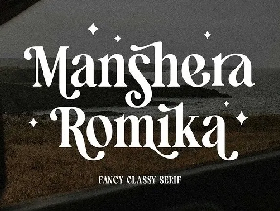 Manshera Romika font