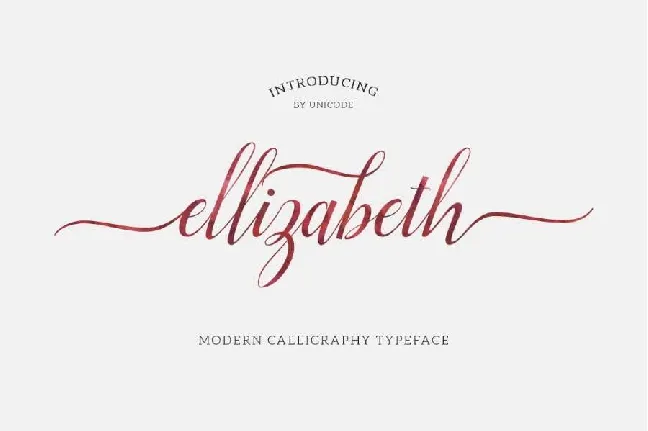 Elizabeth Script Free font