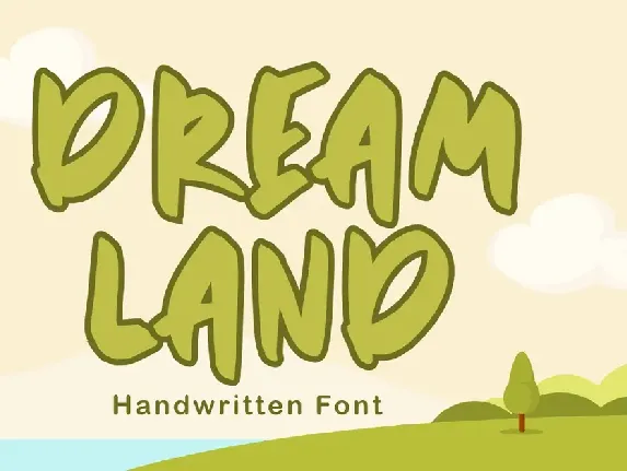 DREAMLAND font