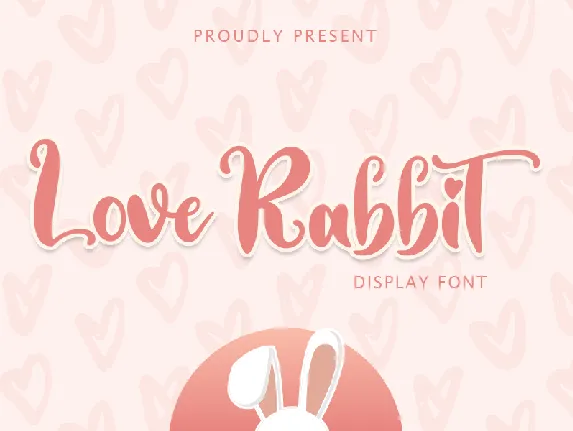 Love Rabbit - Personal Use font