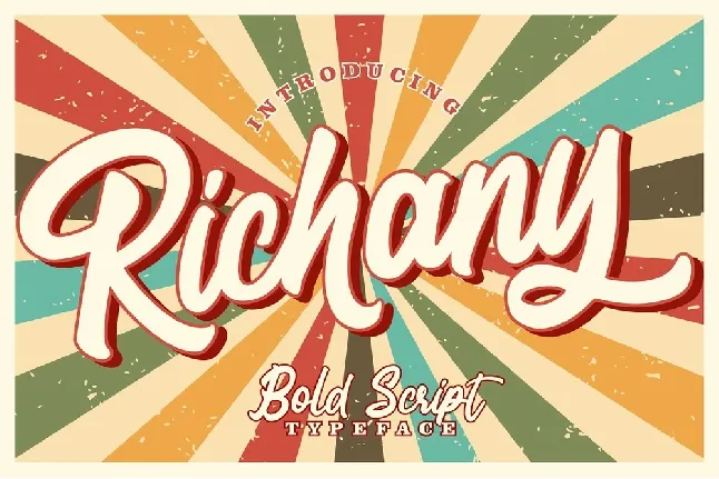 Richany font