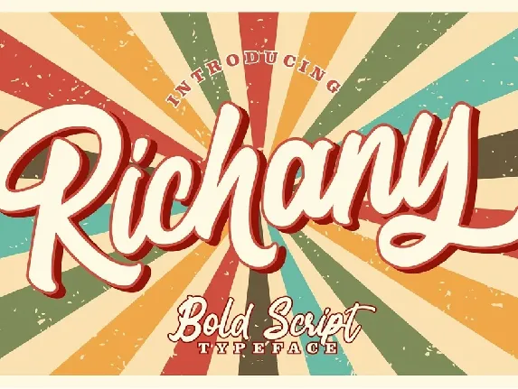 Richany font