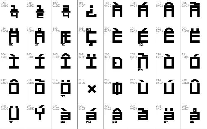 Braciola MS font