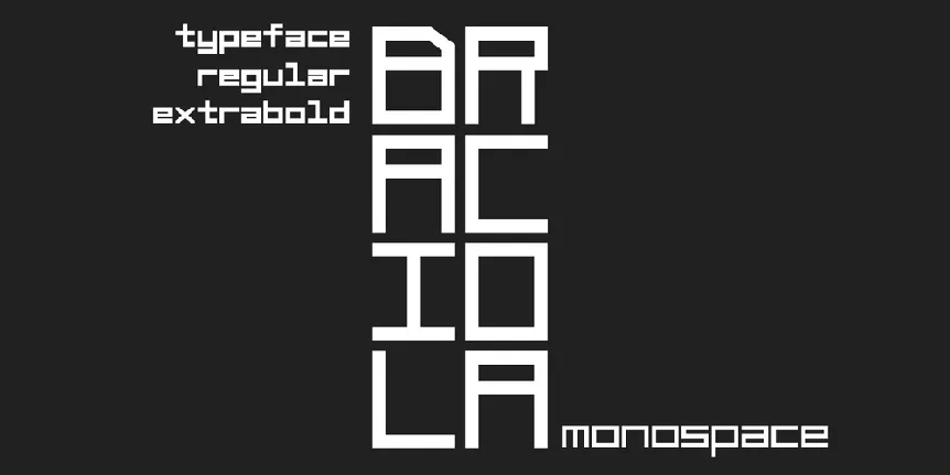 Braciola MS font