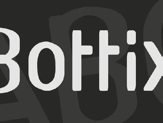 Bottix font