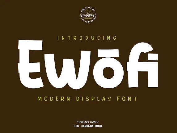 Ewofi font