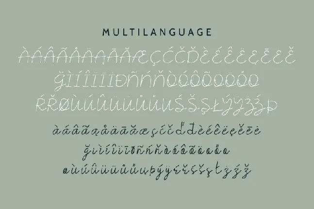 The Billie Monlly Duo font