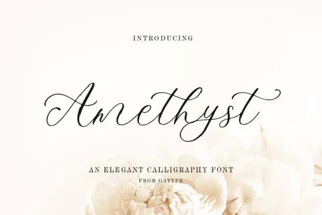 Amethyst font