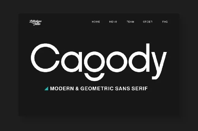 Cagody DEMO font