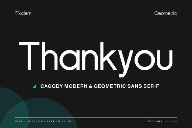 Cagody DEMO font