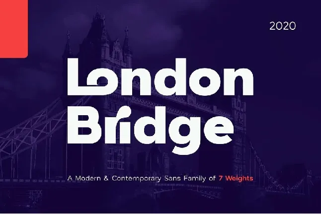 London Bridge font