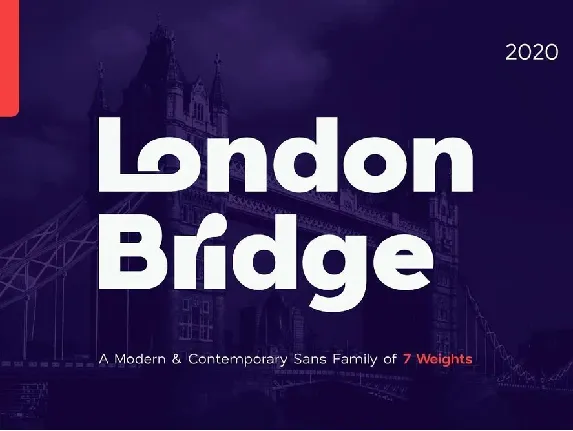 London Bridge font