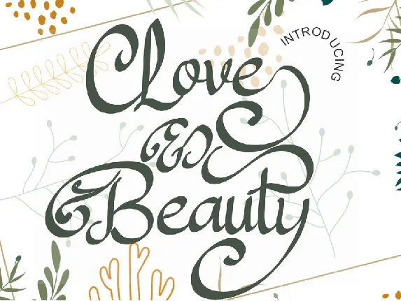 Love And Beauty font