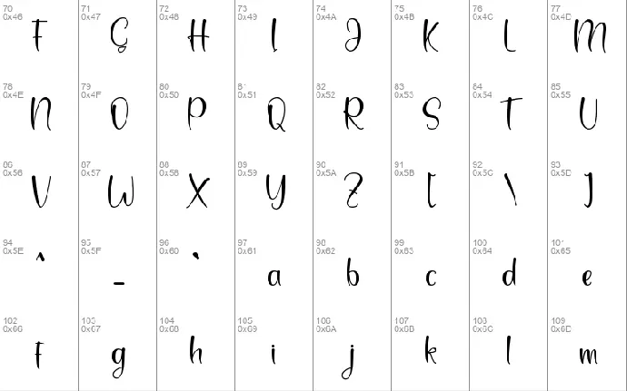 Hindya - PERSONAL USE font