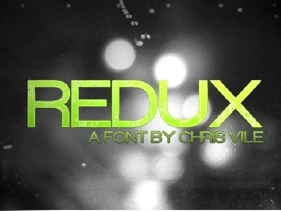 Redux font