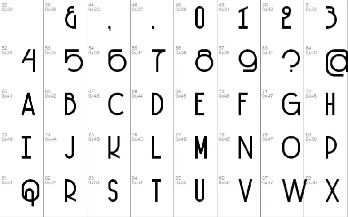 Midflite font