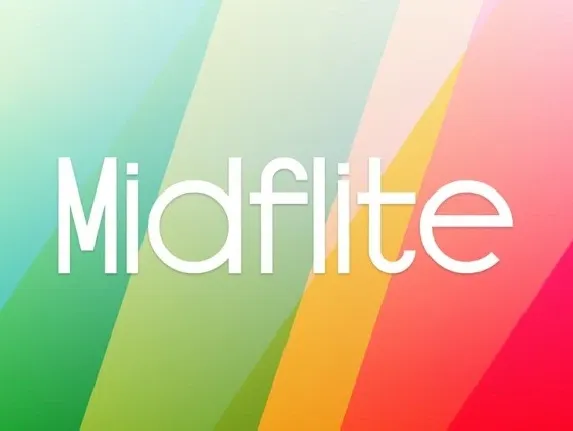 Midflite font